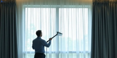 Commercial curtain steam cleaning service bellbrae-vic hotels offices